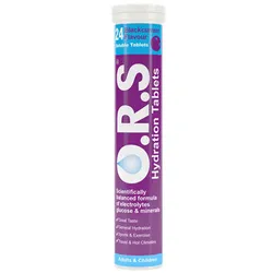 ORS Hydration Tablets Blackcurrant Pack of 24