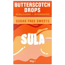 Sula Sugar Free Sweets Butterscotch 42g