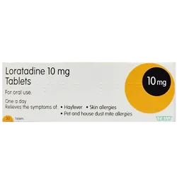 Loratadine 10mg Tablets - Non Drowsy - 30 Pack