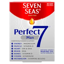 Seven Seas Perfect 7 Man 30 Day Supply
