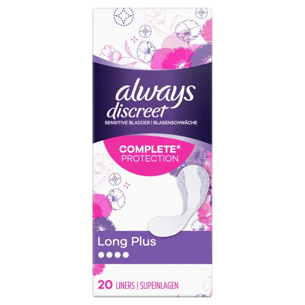 Always Discreet Liners Plus Pack of 20