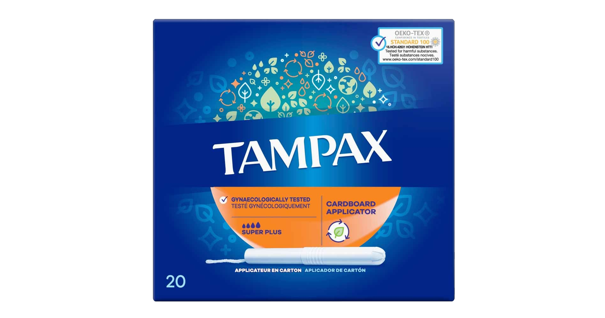 Tampax Super Plus Tampons Pack of 20