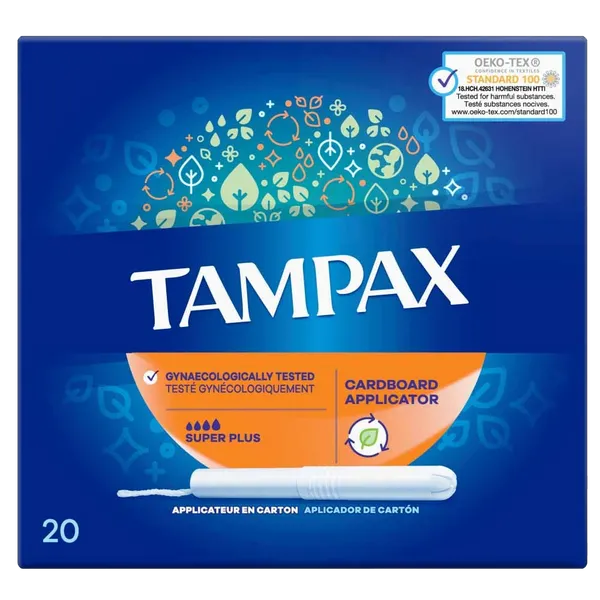 Tampax Super Plus Tampons Pack of 20