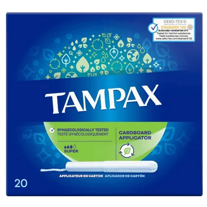 Tampax Super Tampons Pack of 20
