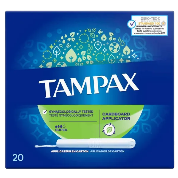 Tampax Super Tampons Pack of 20