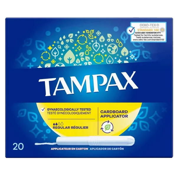 Tampax  Regular Tampons Pack of 20