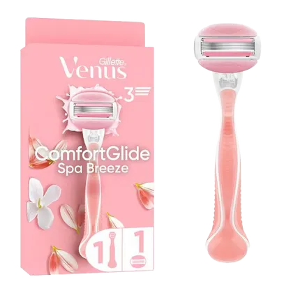 Gillette Venus ComfortGlide Spa Breeze Razor For Women
