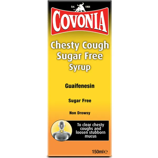Covonia Chesty Cough Sugar Free Syrup 150ml