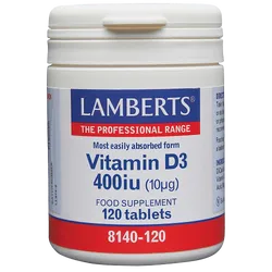Lamberts D3 400iu Tablets Pack of 120