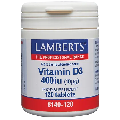 Lamberts D3 400iu Tablets Pack of 120