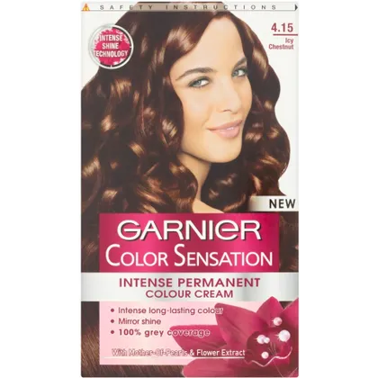 Garnier Colour Sensation Intense Cream Icy Chestnut 4.15