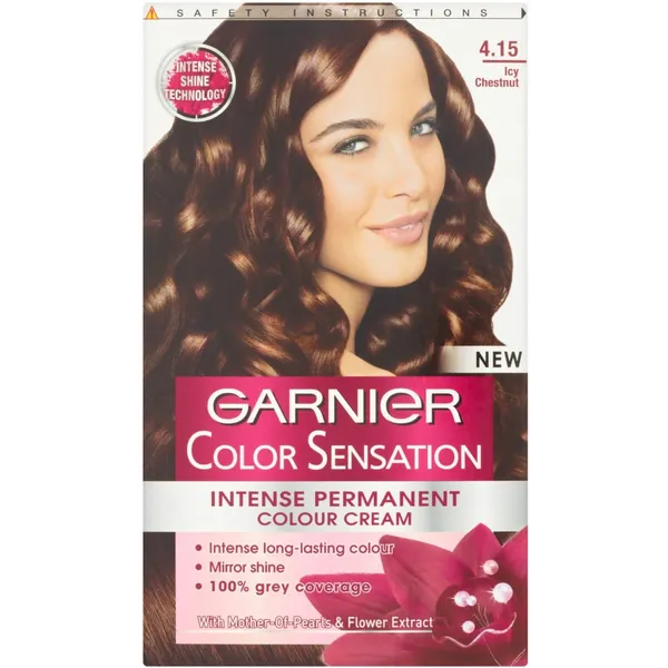 Garnier Colour Sensation Intense Cream Icy Chestnut 4.15