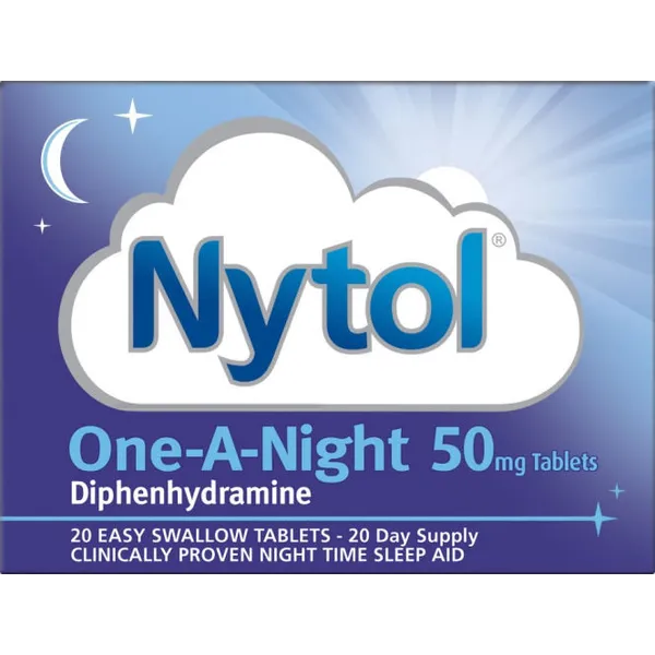 Nytol Tablets One-A-Night Pack of 20