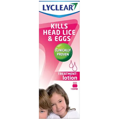 Lyclear Treatment Lotion 100ml and Comb