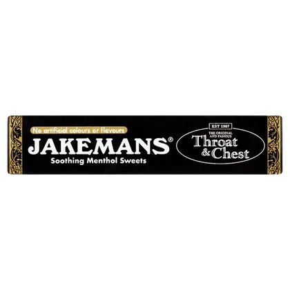 Jakemans Cough Sweets Throat & Chest Menthol 41g