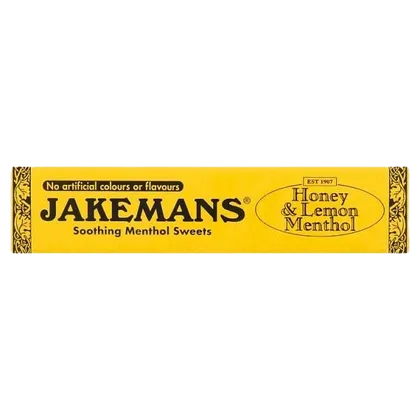 Jakemans Cough Sweets Honey & Lemon Menthol 41g