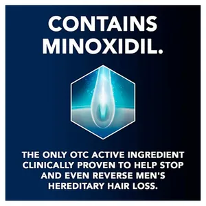 Regaine For Men Extra Strength Scalp Foam 3 x 73ml contains minoxidil informational