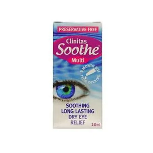 Clinitas Soothe Multi Dry Eye Relief Drops 10ml