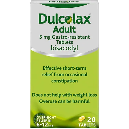Dulcolax Adult Laxative Tablets Pack of 20