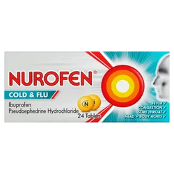 Nurofen Cold & Flu Tablets Pack of 24