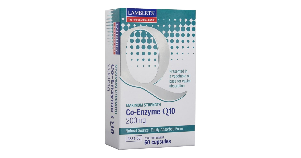 Lamberts Coenzyme Q10 Capsules 200mg Pack of 60