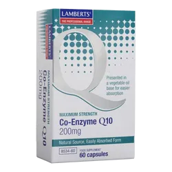 Lamberts Co-enzyme Q10 Capsules 200mg Pack of 60