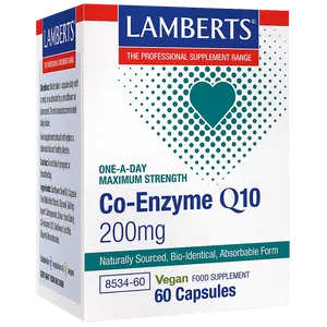 Lamberts Co-enzyme Q10 Capsules 200mg Pack of 60