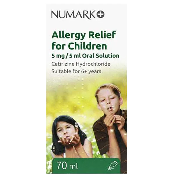 Numark Allergy Relief for Children Oral Solution 70ml