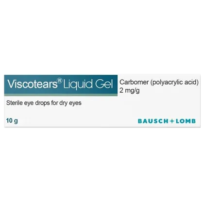 Viscotears Liquid Gel for Dry Eyes 10g