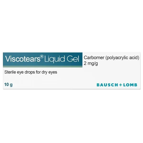 Viscotears Gel For Dry Eyes - Bausch