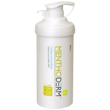 Menthoderm 2% Menthol in Aqueous Cream Pump 500g