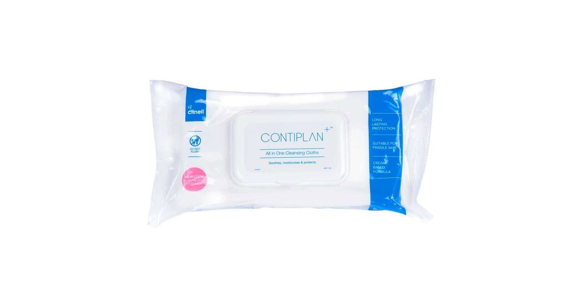 Clinell Contiplan Cleansing Cloths Pack of 25