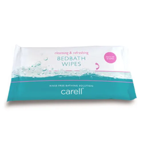Clinell Carell Bed Bath Wipes Pack of 8