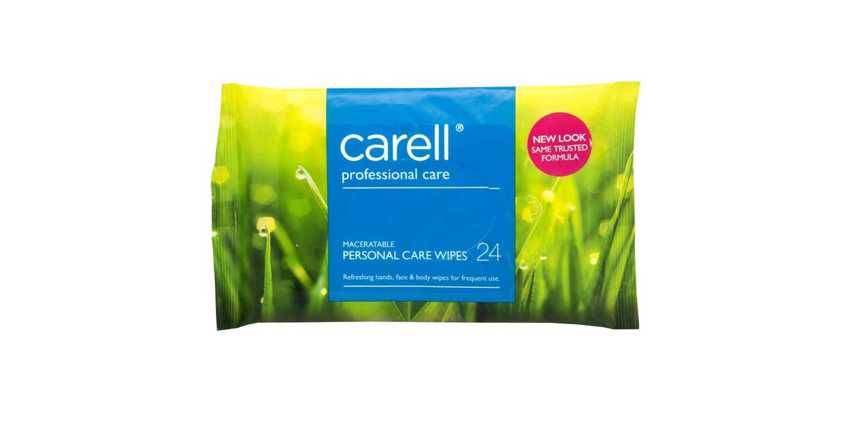 Clinell Carell Personal Care Wipes Pack of 24