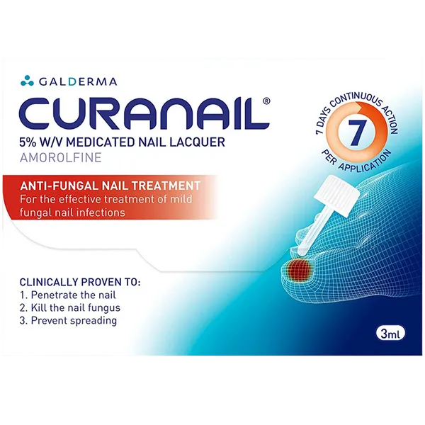 Curanail 5% Anti-Fungal Nail Treatment 3ml