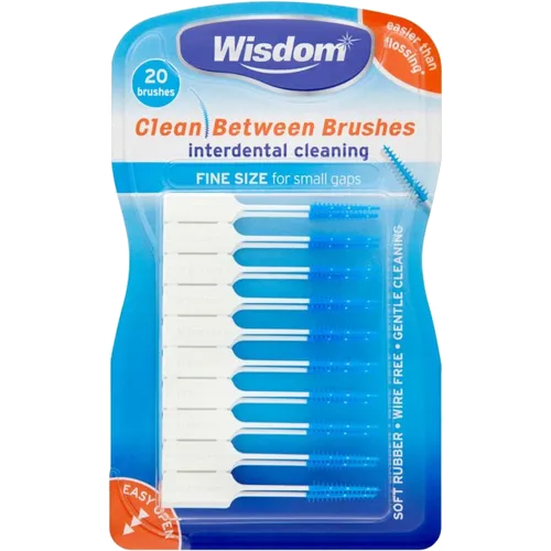 Wisdom Clean Between Interdental Brushes Pack of 20