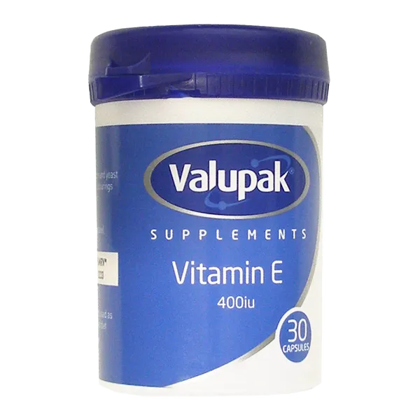 Valupak Vitamin E 400iu Capsules Pack of 30