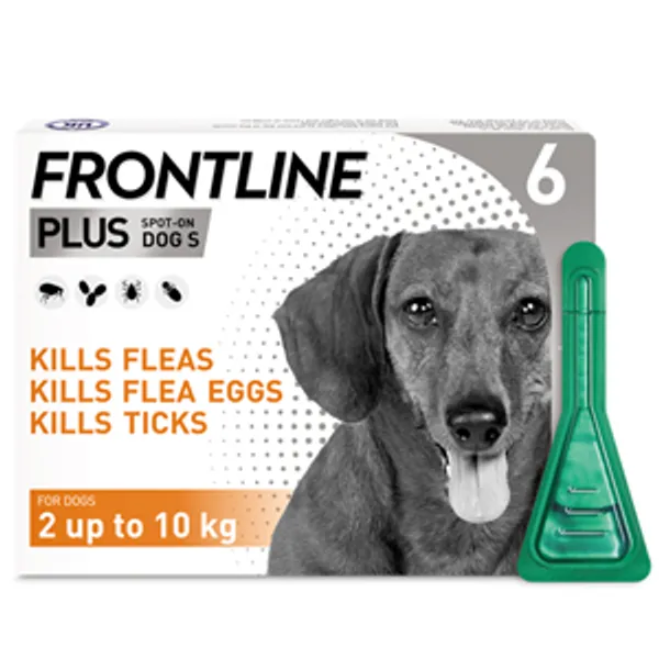 Frontline plus medium dog 6 pack sale