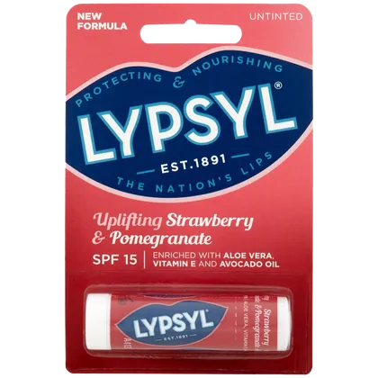 Lypsyl Lip Balm SPF15 Strawberry & Pomegranate 4.7g