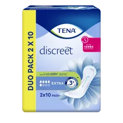 TENA Discreet Extra Pads Duo Pack of 10 (20)