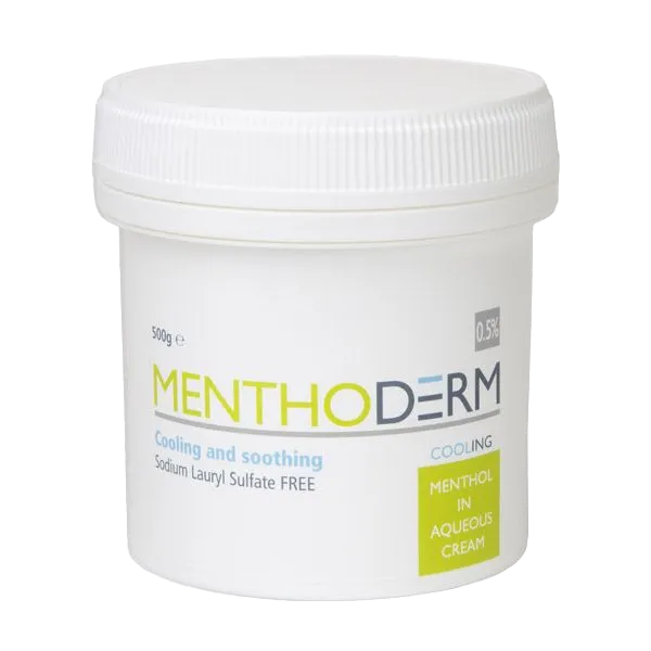 Menthoderm 0.5% Menthol in Aqueous Cream 500g