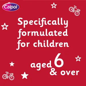 Calpol SixPlus Sugar Free Suspension Strawberry Flavour 6+ Years 100ml