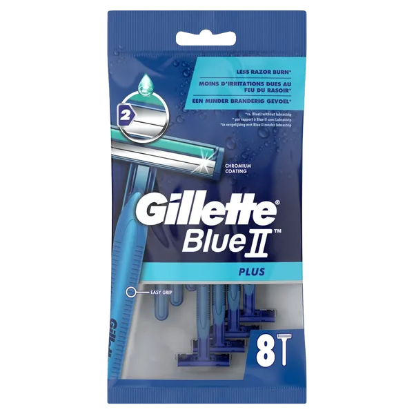 Gillette Blue II Plus Fixed Pack of 8