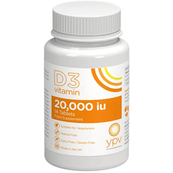 YPV Vitamin D3 20,00iu Tablets Pack of 14