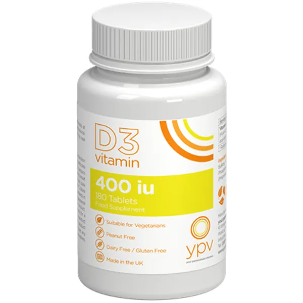 YPV Vitamin D3 400iu Tablets Pack of 180