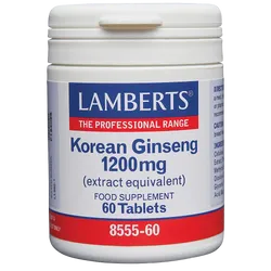Lamberts Korean Ginseng Tablets 1200mg Pack of 60