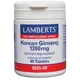 Lamberts Korean Ginseng Tablets 1200mg Pack of 60
