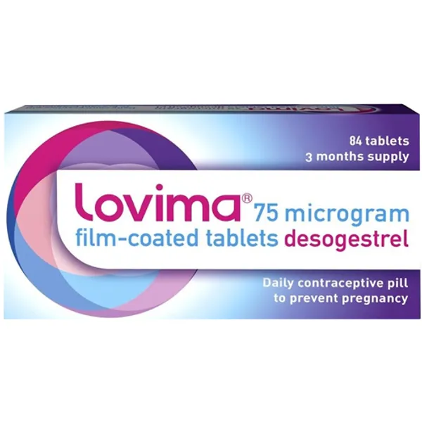 Lovima Daily Contraceptive Tablets Pack of 84