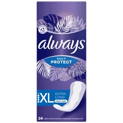 Always Daily Protect Extra Long Liners Pack of 24