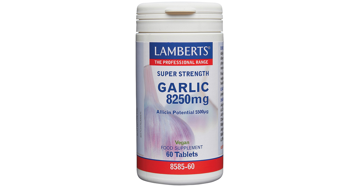Lamberts Garlic Tablets 60: High Strength, Odour-Reduced